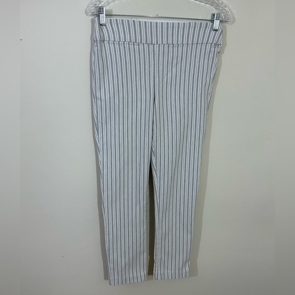 Ophelia Roe. Sz sm pant pull on stretchy  A lightweight stripe fabric. - Picture 5 of 14